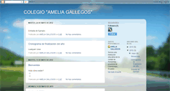 Desktop Screenshot of fiestascolegioameliagallegos.blogspot.com