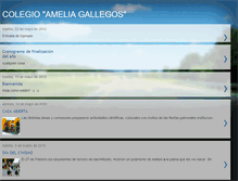 Tablet Screenshot of fiestascolegioameliagallegos.blogspot.com