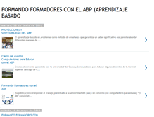 Tablet Screenshot of formandoconelabp.blogspot.com