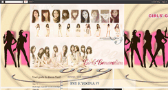 Desktop Screenshot of girlssnsd.blogspot.com