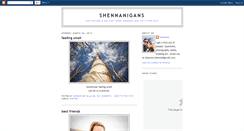 Desktop Screenshot of dailyshennanigans.blogspot.com