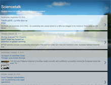 Tablet Screenshot of adminsciencetalk.blogspot.com