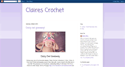 Desktop Screenshot of clairecrochet.blogspot.com