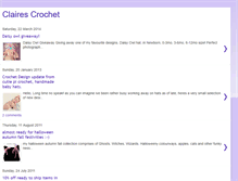 Tablet Screenshot of clairecrochet.blogspot.com