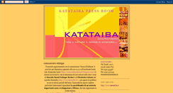 Desktop Screenshot of katataibapressroom.blogspot.com