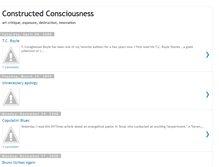 Tablet Screenshot of constructedconsciousness.blogspot.com