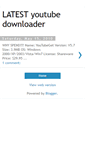 Mobile Screenshot of newyoutubedownloader.blogspot.com