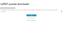 Tablet Screenshot of newyoutubedownloader.blogspot.com