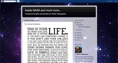 Desktop Screenshot of nasavideographer.blogspot.com