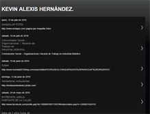 Tablet Screenshot of comunicacioninformaticakevin.blogspot.com
