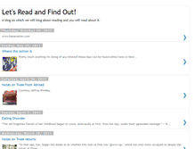 Tablet Screenshot of letsreadandfindout.blogspot.com