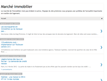 Tablet Screenshot of immobilier-marche.blogspot.com