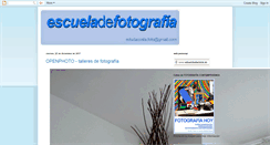 Desktop Screenshot of escueladefotografia.blogspot.com