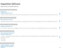 Tablet Screenshot of impositionsoftware.blogspot.com