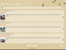 Tablet Screenshot of cbshawfamily.blogspot.com