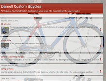 Tablet Screenshot of darnellcustombicycles.blogspot.com