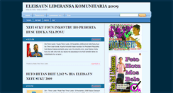 Desktop Screenshot of eleisaun2009.blogspot.com