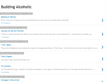 Tablet Screenshot of buddingalcoholic.blogspot.com