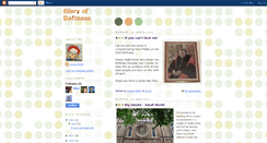 Desktop Screenshot of diaryofdaft.blogspot.com
