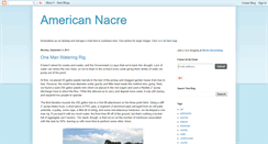 Desktop Screenshot of american-nacre.blogspot.com