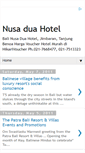 Mobile Screenshot of nusadua-hotels.blogspot.com