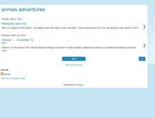 Tablet Screenshot of anniesasianadventures.blogspot.com