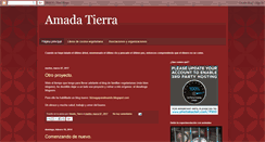 Desktop Screenshot of amadatierra.blogspot.com