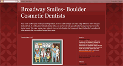 Desktop Screenshot of bouldercosmeticdentists.blogspot.com