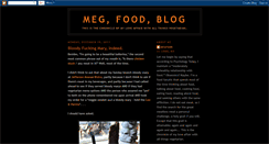 Desktop Screenshot of megfoodblog.blogspot.com