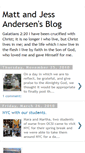 Mobile Screenshot of jessmattandersen.blogspot.com