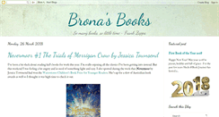 Desktop Screenshot of bronasbooks.blogspot.com