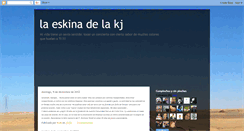 Desktop Screenshot of laeskinadelakj.blogspot.com