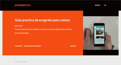 Desktop Screenshot of ecografoya.blogspot.com
