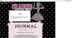 Desktop Screenshot of chained-wonderland.blogspot.com