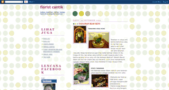 Desktop Screenshot of floriscantik.blogspot.com