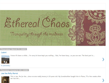 Tablet Screenshot of etheralchaos.blogspot.com