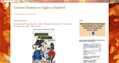 Desktop Screenshot of comicsclasicosinglesespanol.blogspot.com