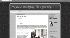 Desktop Screenshot of onedirectionyoursong.blogspot.com