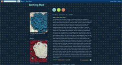 Desktop Screenshot of barkingmadone.blogspot.com