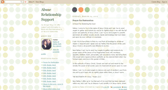 Desktop Screenshot of abuse-relationship.blogspot.com