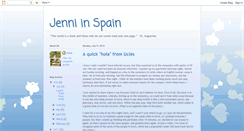 Desktop Screenshot of jenni-in-spain.blogspot.com