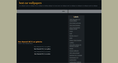 Desktop Screenshot of best-car-wallpapers.blogspot.com