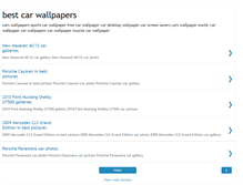 Tablet Screenshot of best-car-wallpapers.blogspot.com