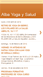 Mobile Screenshot of albayoga.blogspot.com