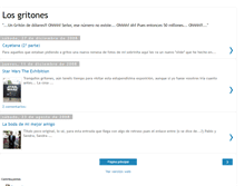 Tablet Screenshot of losgritones.blogspot.com