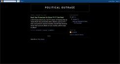 Desktop Screenshot of politicaloutrage.blogspot.com