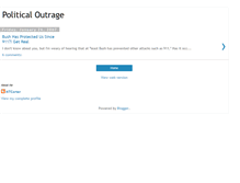 Tablet Screenshot of politicaloutrage.blogspot.com