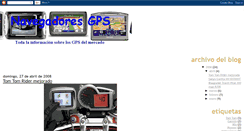 Desktop Screenshot of navegadorgps.blogspot.com