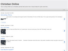 Tablet Screenshot of christianonline.blogspot.com