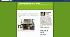 Desktop Screenshot of portuguesecuisineisnotnandos.blogspot.com